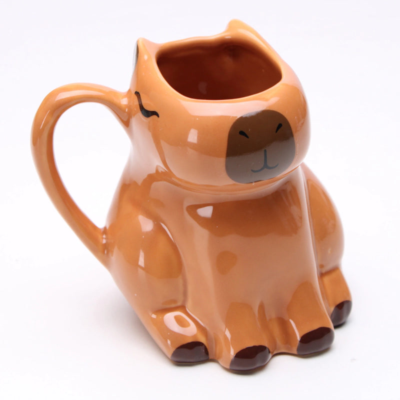 Caneca Capivara filó tiktok em porcelana