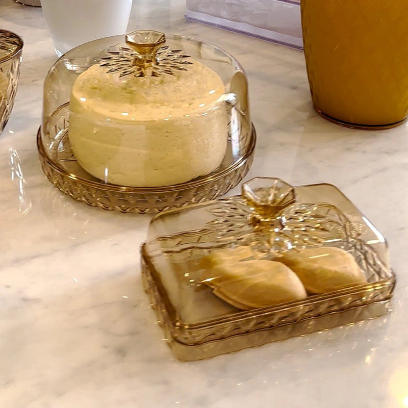 Kit 5 Peças da Linha Cristal Glamour - Elegância e Modernidade para Sua Mesa