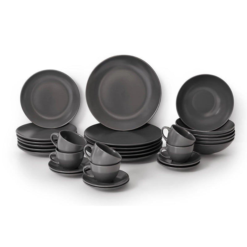 Kit 30 peças jogo De Janta - Cerâmica Premium da Haus Concept linha Soho